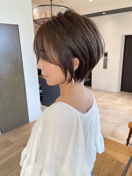 バンプ ギンザ(BUMP GINZA) 《30代40代》白髪ぼかしハイライト×前下がりボブ【イケダ】