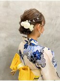 【Bormee】浴衣ヘアセット　ゆるふわアレンジ