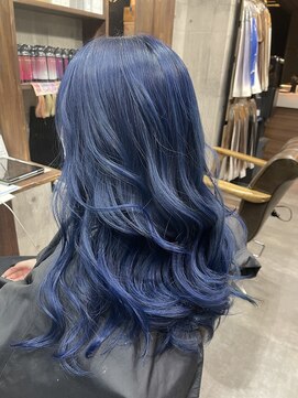 ラフ 難波店(LAFF) #黒髪#ボブルフ#ネビージュ#小顔#ワンレン