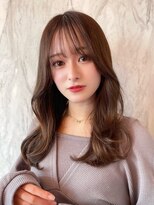 ルームバイシー 新宿(Loom. by Sea)&nbsp;韓国風前髪×レイヤーカット【髪質改善/新宿/レイヤーカット】