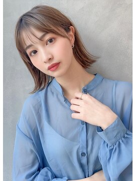 ソヨン 山形桜田店(SOYON) 毛先軽めのパツンボブ