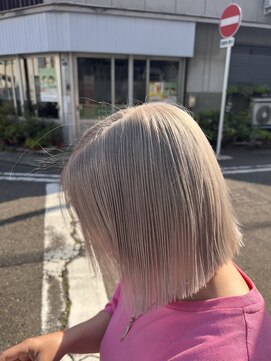 スパークスヘア(Sparks hair) ブリーチ続けてもこんなに艶々で綺麗なのなぁぜなぁぜ？？