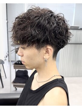 リベル(LIBER) 八王子/八王子駅/ツイストスパイラルパーマ/メンズパーマ/眉毛