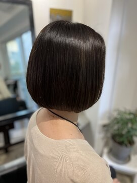 ツムグ 代官山店(TUMUGU) 大人可愛い前髪×艶髪×白髪ぼかしグレーベージュことりベージュ