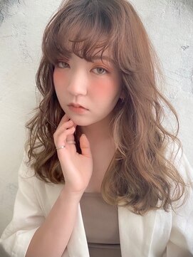 アヴァンス アリオ鳳店(AVANCE) ケアブリーチ×髪質改善カラー×ベージュ