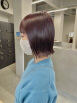 ヘアー アイス 御器所本店(HAIR ICI) 20代30代40代ボブピンクアッシュ透明感小顔ブリーチなし