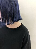 プログレス 龍ヶ崎店(PROGRESS by ヂェムクローバーヘアー) ネイビーブルー