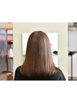 【福岡市/南区】発色の良さで話題のエヌドット[N．]使用♪オーガニック特有のツヤ感/潤いの良さも体感して!