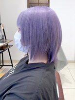 クアトログランシュ ひたちなか店(QUATRO×GranCieux)&nbsp;ラベンダー【ひたちなか/ブリーチ/カラー】