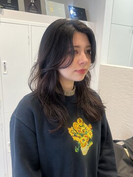 シュク 高円寺(SYUK) kanna【高円寺 中野】レイヤーカット/海外風レイヤー/ロング