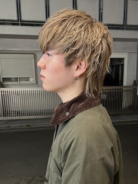 ノイ(noi) ブロンド　ミルクティーベージュ　メンズwカラー