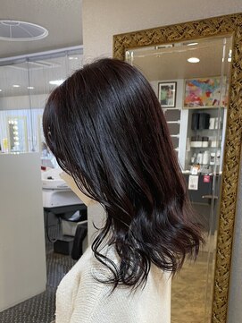 シャンプーボーイ 宮崎駅前店(SHAMPOO BOY) 暗めレッド(^^)宮崎/暗髪カラー