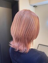 サロンドミルク 溝の口店(salon de MiLK) ピンクカラー