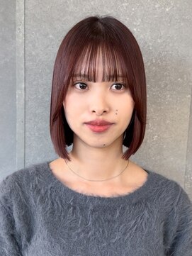 ロンド 表参道店(Lond) ◇ボブ 縮毛矯正 顔周りカット 表参道 髪質改善