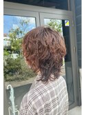 wolf cut × perm