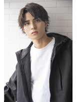 シティ(CITY)&nbsp;【小久保style】ベリーショートニュアンスパーマダークアッシュ