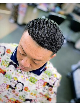 バーバーショップイシカワ(BARBER SHOP イシカワ) 濡れパンアップバング