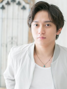 モッズヘアー メン 戸田公園店(mod's hair men) ビジネスも◎七三分けかきあげバングマッシュパーマf戸田公園