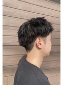 刈り上げショート　フェザーショート　パンク