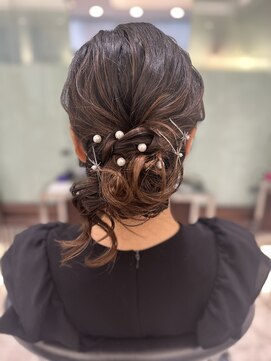 アピッシュ ギンザ(apish ginza) 浅子小百合/結婚式ルーズヘア