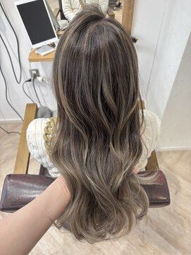 ハーツ(Heart's) 白髪ぼかしバレイヤージュ　30代40代50代60代