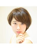 ワンサイドショート/ボブ/ブランジュ/ダブルバンク 表参道/青山