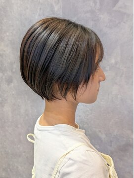 ザ ラブズ ラフズ ヘアー 本店(the loves laughs hair) ショートボブ/レイヤーボブ/前髪ありボブ