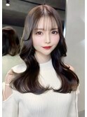 トレンド韓国ヘア