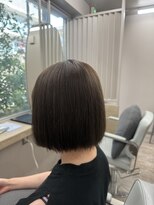 レーヴバイリコ 三軒茶屋(Reve by liko)&nbsp;くすみベージュ/マロンベージュ/ボブ/ダブルカラー/三軒茶屋