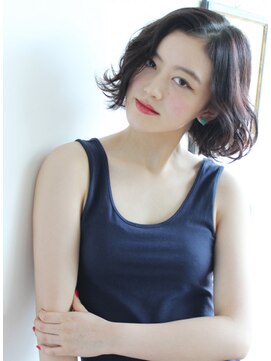 ワースホワイル(WORTH WHILE) 大人ガーリー/チョコレート/プリカール/小顔カット/外ハネボブ