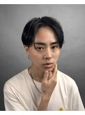 センターパート/縮毛矯正/メンズ/メンズパーマ/メンズヘア/眉毛