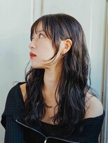 フェティッシュ(fetish)&nbsp;黒髪ロングのパーマスタイル