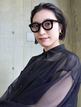 ハーヒム(her him) ボブ/ミニボブ/コンパクトショート/黒髪/警固