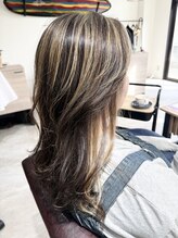 ルノ(Luno)&nbsp;フレーミングカラー×大人ハイライト