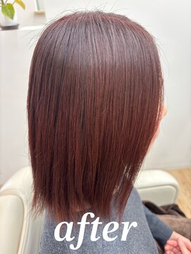 カムイ(Kamuy) 白髪ぼかしカラー/脱白髪染め/グレイカラー/大人女性/髪質改善