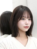 シーテメゾン(Ciete Maison)&nbsp;【yuuka】くびれヘア/レイヤーミディアム/似合わせ/名古屋美容室