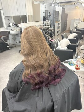 シェイロ(Cielro) 【ミルクティーブラウン×エンドカラー】SAKI