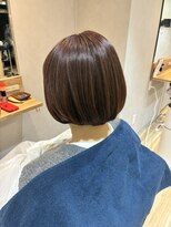 リアン 綱島(Lien) 丸みボブ/ミディアム/白髪ぼかしカラー/髪質改善/艶カラー/68