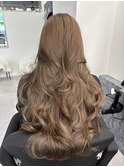 ブリーチなしで作るヘーゼルベージュ♪10代20代30代