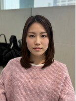 トランス(Trans)&nbsp;清潔感あふれるフェミニンレイヤーボブ