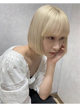 エイト オキナワ 沖縄新都心店(EIGHT okinawa) ブロンドボブパーマ