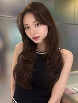 シティ(CITY) ロングレイヤー ハイレイヤー 顔周りカット