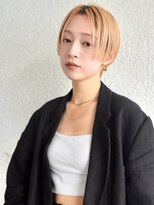 イーラー 日本橋 人形町(ealar)&nbsp;クールショート/イメチェン/小顔ヘア/ハンサムショート/ブリーチ