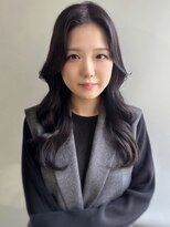 エル セルカ 高田馬場(el CERCA) ラベンダーグレージュ×波ウェーブくびれスタイル