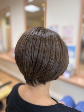 ポッシュアップ(POSH UP) お客様スナップ☆　大人ショート