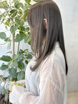 ミント(mint)&nbsp;☆夏カラー☆オリーブグレージュ☆ブリーチなしダブルカラー☆