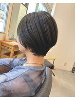 ヘアーポケット リタ(HAIR POCKET ritta)&nbsp;ダークパープル伸びてきたときのスッキリショートボブ