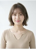 レイヤーボブ大人ボブくびれボブミディアムレイヤー垢抜けボブ