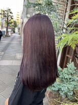 エマ 浦上駅前店(EMMA)&nbsp;カシスピンクカラー×透明感カラー
