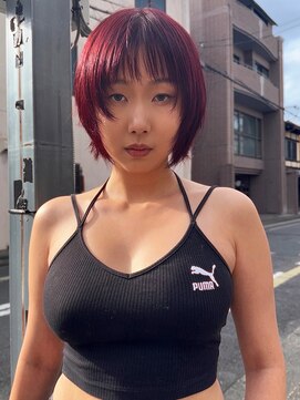 ハクボ(hakubo) 赤髪